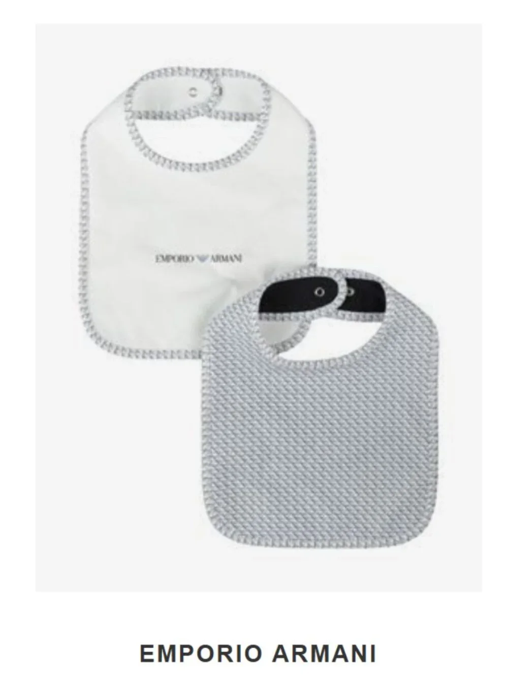 Emporio Armani Gift Bib Set